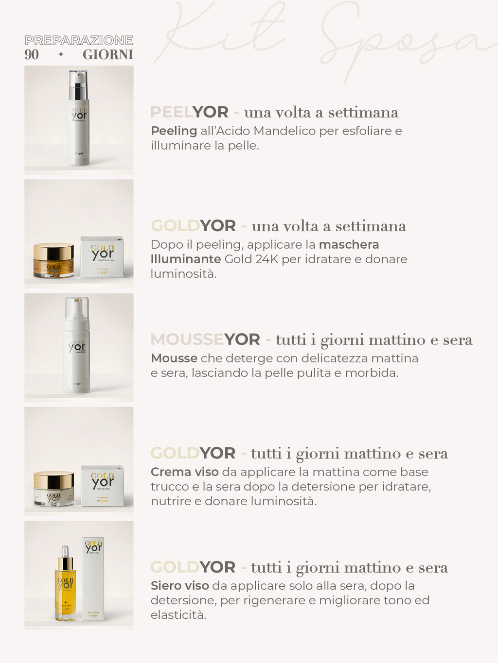 Kit Sposa – Preparazione 90 giorni