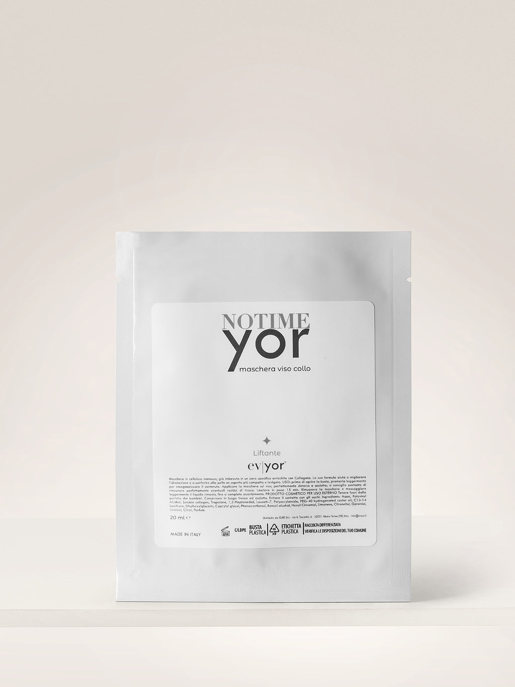 Maschera Viso NoTimeyor