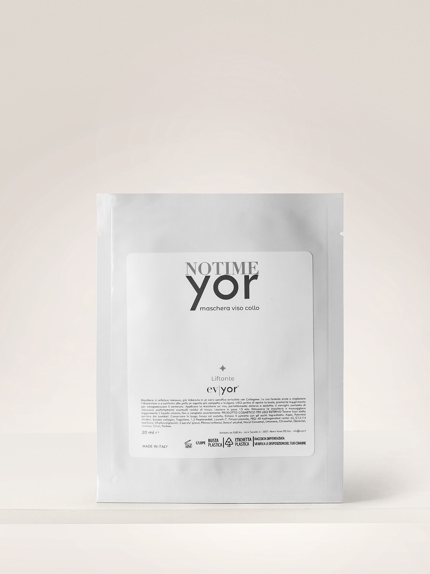 Maschera Viso NoTimeyor