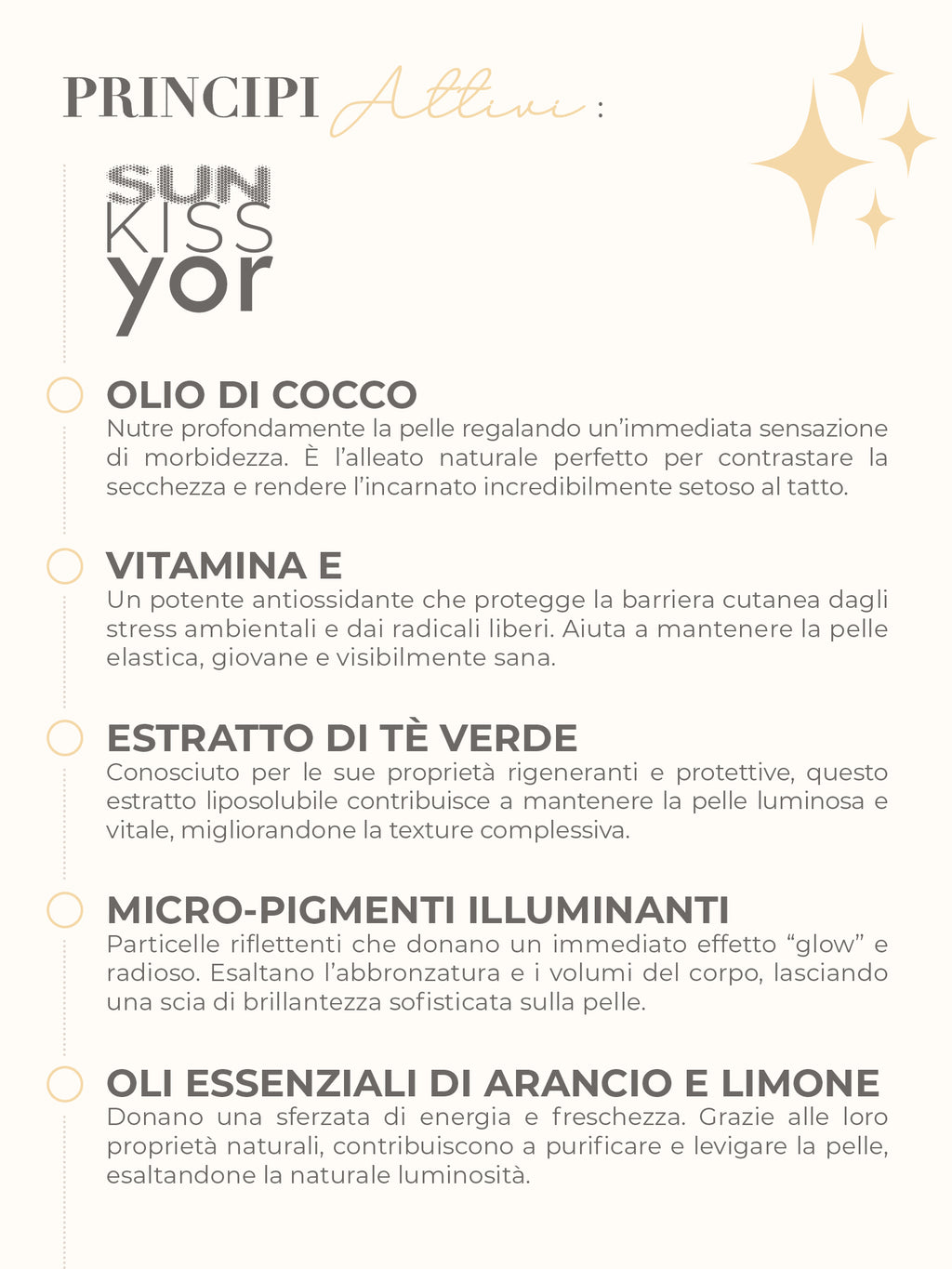 Sun Kissyor Nutriente Olio Corpo